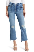 Good American Legs Crop Mini Bootcut Jeans Indigo521 at Nordstrom,