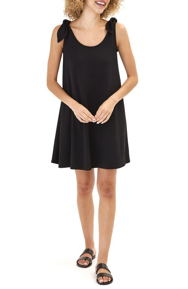 Threads 4 Thought Nuri Tie Strap Dress Black at Nordstrom,