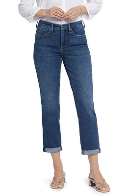 NYDJ Margot Straight Leg Girlfriend Jeans Olympus at Nordstrom,