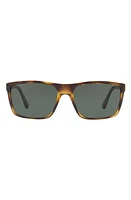 Polo Ralph Lauren 59mm Rectangular Sunglasses in Havana at Nordstrom