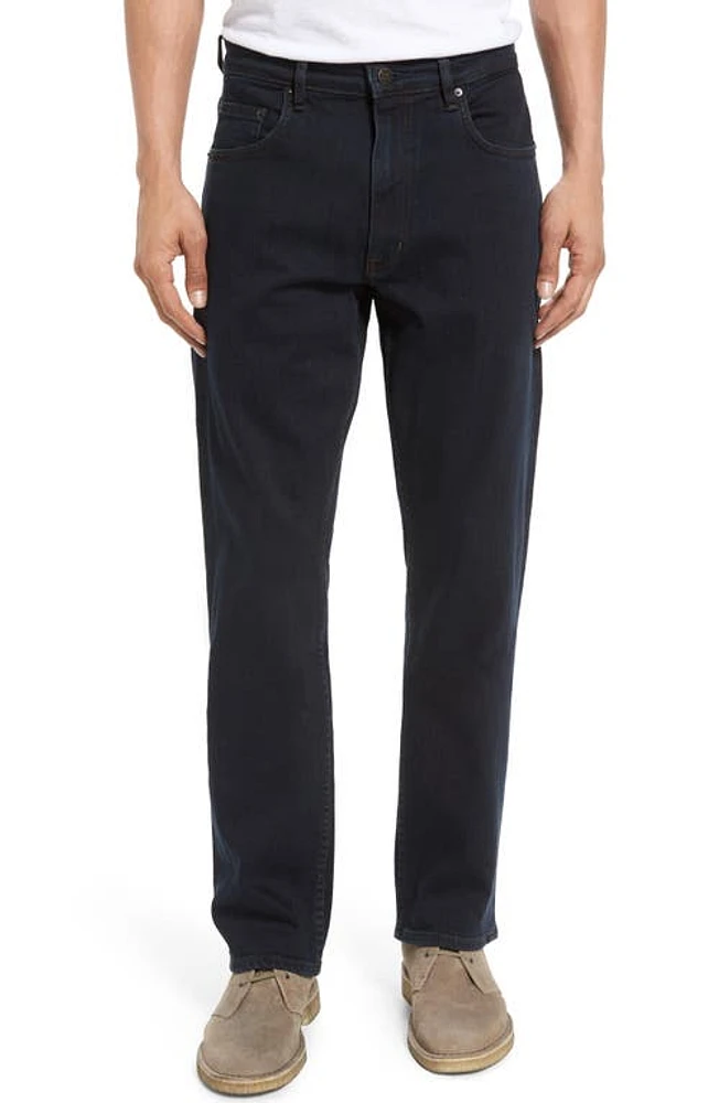 Rodd & Gunn Cobham Relaxed Fit Jeans in Blue Black at Nordstrom, Size 42R