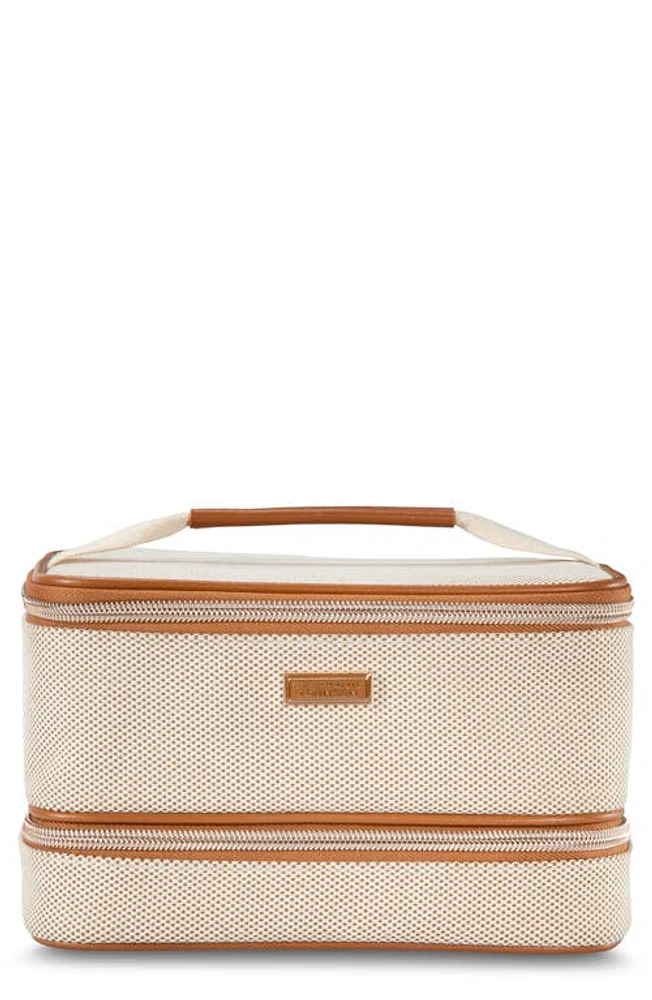 Stephanie Johnson Tropea Ivory Jenny Train Cosmetics Case at Nordstrom