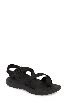 Chaco Z Cloud 2 Toe Loop Sport Sandal Solid Black Fabric at Nordstrom,