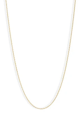 Bony Levy Two-Tone 14K Gold Chain Link Necklace in 14K Yellow White Gold at Nordstrom