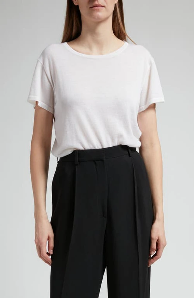 The Row Foz Cashmere Sweater Ivory at Nordstrom,