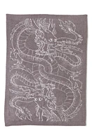 barefoot dreams CozyChic Dragon Stroller Blanket in Beach Rock-Cream at Nordstrom