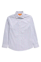 Tallia Kids' Plaid Dress Shirt Pink /Blue at Nordstrom,