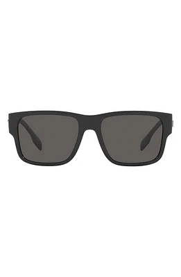 burberry 57mm Square Sunglasses in Lite Grey at Nordstrom