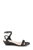 AGL Wenda Wedge Sandal Nero at Nordstrom,