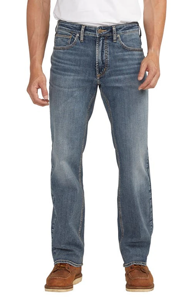 Silver Jeans Co. Zac Relaxed Straight Leg Indigo at Nordstrom, X