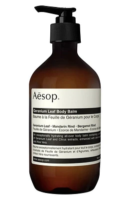 Aesop Geranium Leaf Body Balm in Pump at Nordstrom, Size 16.9 Oz