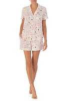 Kate Spade New York bridal notch collar shorty pajamas at Nordstrom,