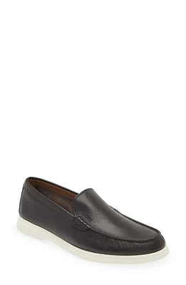 BOSS Sienne Moc Toe Loafer Dark Brown at Nordstrom,