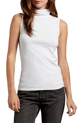 Michael Stars Hillary Turtleneck Tank in White at Nordstrom, Size Large