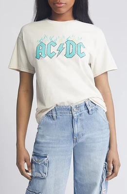 Vinyl Icons AC/DC Graphic T-Shirt Natural at Nordstrom,