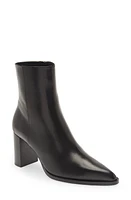 aeyde Gloria Pointed Toe Bootie Black at Nordstrom,