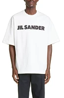 Jil Sander Men's Logo Graphic Tee Natural at Nordstrom,