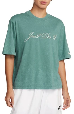 Nike Just Do It Boxy Embroidered T-Shirt at Nordstrom,