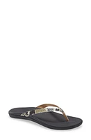 OluKai Ho Opio Leather Flip Flop at Nordstrom,