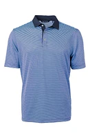 Cutter & Buck Microstripe Performance Recycled Polyester Blend Golf Polo at Nordstrom,