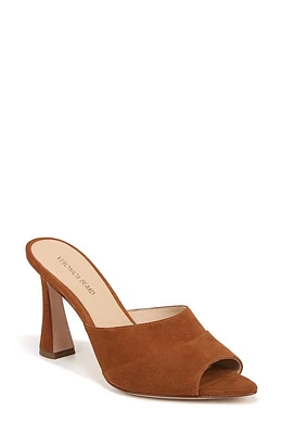 Veronica Beard Thora Pointed Toe Slide Sandal Caramel at Nordstrom,