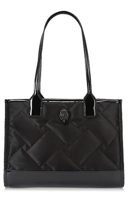 Kurt Geiger London Recycled Quilted Small Shopper in Black at Nordstrom