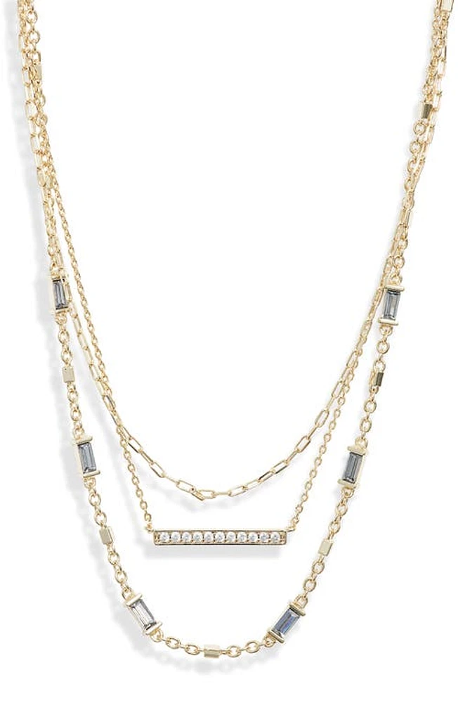 Kendra Scott Addison Layered Necklace in Gold Metal at Nordstrom