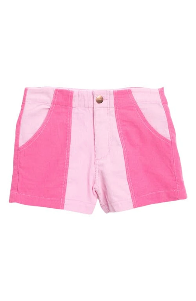 Joe's Kids' Avril Two-Tone Corduroy Shorts Hot Pink at Nordstrom,