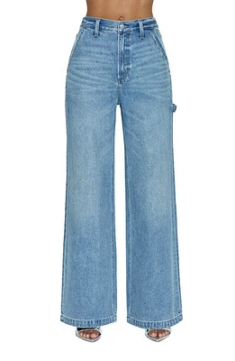 Pistola Milo Workwear Wide Leg Carpenter Jeans Marcel at Nordstrom,