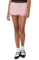 EDIKTED Sloan Miniskort Pink at Nordstrom,