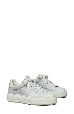 Tory Burch Ladybug Sneaker Silver Glitter /Blanc at Nordstrom,