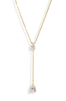 BEN ONI Lauren Y-Necklace in Gold at Nordstrom