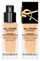 Yves Saint Laurent All Hours Luminous Matte Foundation 24H Wear SPF 30 with Hyaluronic Acid in Ln4 at Nordstrom