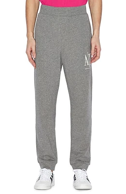 Armani Exchange Icon Fleece Jogger Sweatpants Heather Grey at Nordstrom,