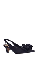 J. Reneé Weslee Slingback Pointed Toe Pump Black at Nordstrom,