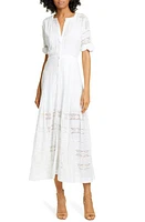 LoveShackFancy Edie Midi Shirtdress at Nordstrom,