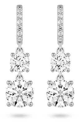 LIGHTBOX 2-Carat Lab Grown Diamond Drop Earrings in 2.0Ctw White Gold at Nordstrom