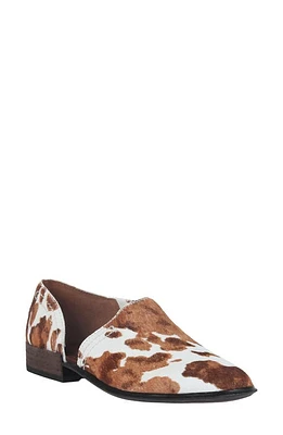 OTBT Coyote Half d'Orsay Shoe Calf Print Hair at Nordstrom,