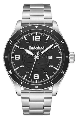 Timberland Ashmont Bracelet Watch, 46mm in Silver at Nordstrom