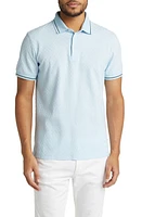 Ted Baker London Palos Regular Fit Textured Cotton Knit Polo at Nordstrom,