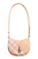 burberry Mini Rocking Horse Check Shoulder Bag in Peach at Nordstrom