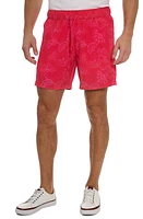 Robert Graham Sator Swim Trunks Magenta at Nordstrom,