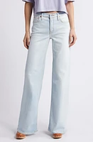 Re/Done Mid Rise Wide Leg Jeans Acqua at Nordstrom,