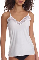 Commando Butter Lace Trim Camisole White at Nordstrom,