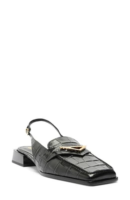 Schutz Arizona Slingback Loafer Black at Nordstrom,