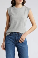 Nation LTD Patti Muscle Tee Heather Grey at Nordstrom,