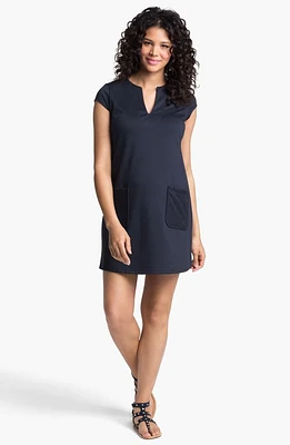 Maternal America Shift Maternity Dress Apricot Tapestry at Nordstrom,