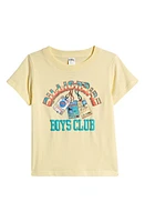 Billionaire Boys Club Kids' Cards Cotton Graphic Pastel Yellow at Nordstrom,