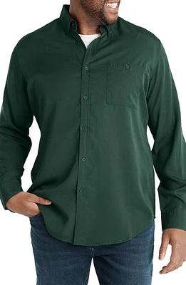 Johnny Bigg Lincoln Relaxed Fit Button-Down Shirt Pine at Nordstrom,