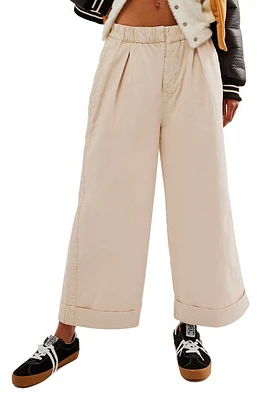 Free People After Love Roll Cuff Wide Leg Pants at Nordstrom,